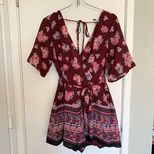 Floral Romper